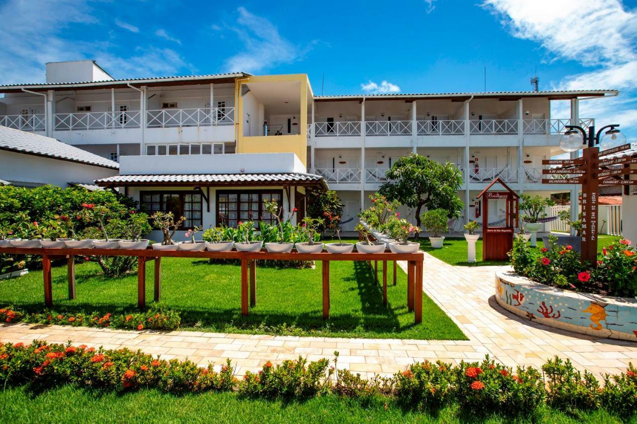 Brisamar Hotel Pousada Barra de São Miguel Esterno foto