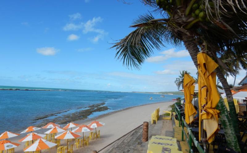 Brisamar Hotel Pousada Barra de São Miguel Esterno foto
